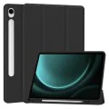 Калъф за Samsung Galaxy Tab S9 FE / S10 FE - Flex Trifold - Черен