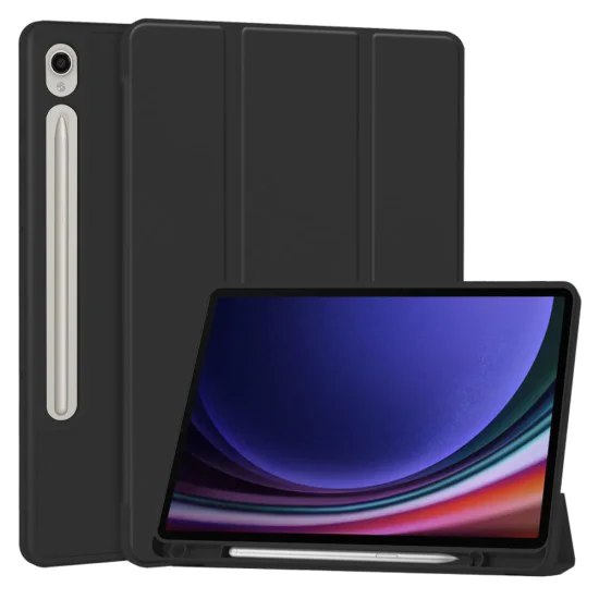 Калъф за Samsung Galaxy Tab S9 / S9 FE / S10 FE - Flex Trifold - Черен