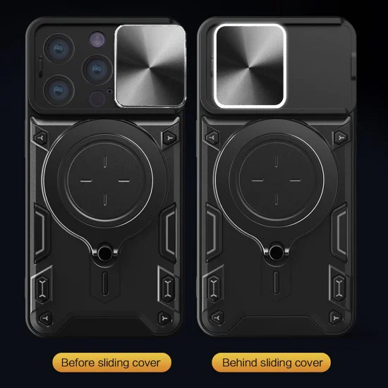 Калъф за iPhone 15 Pro - CamGuard Pro - Rose Gold