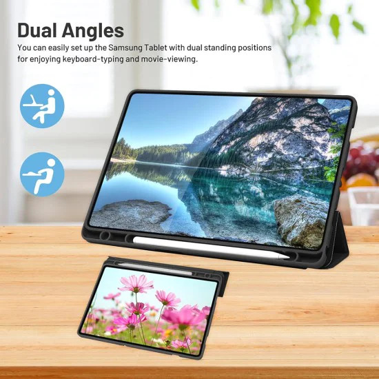 Калъф за Samsung Galaxy Tab A9 Plus - Flex Trifold - Matcha Green