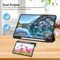 Калъф за Samsung Galaxy Tab A9 Plus - Flex Trifold - черен