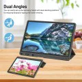 Калъф за Samsung Galaxy Tab A8 10.5 (2021) - Flex Trifold - Небесно син