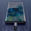 Кабел за данни Type-C към Type-C, супер бързо зареждане, PD100W, 480Mbps - (PCB018) - черен