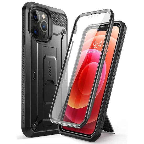 Калъф за iPhone 13 Pro - Supcase - Unicorn Beetle Pro - Черен