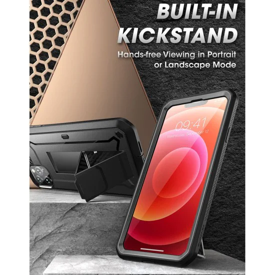 Калъф за iPhone 13 Pro - Supcase - Unicorn Beetle Pro - Черен