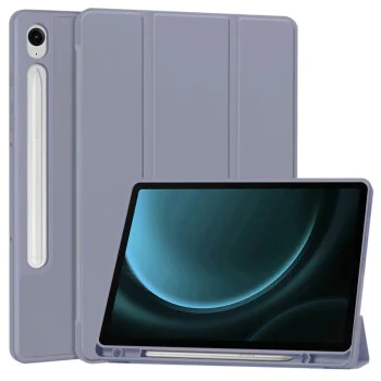 Калъф за Samsung Galaxy Tab S9 / S9 FE / S10 FE - Flex Trifold - Лилав