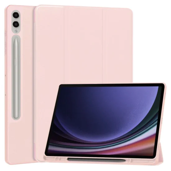 Калъф за Samsung Galaxy Tab S9 Plus / S10 Plus - Flex Trifold - Розов