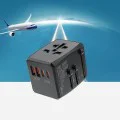 Захранващ адаптер PD20W, 2 x USB, 2 x Type-C, EU, UK, AUS, US - (HHT904) - Бял