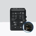 Захранващ адаптер PD20W, 2 x USB, 2 x Type-C, EU, UK, AUS, US - (HHT904) - Бял