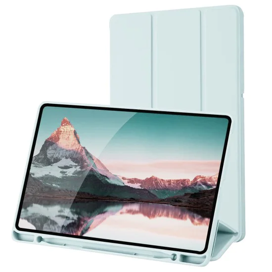 Калъф за Samsung Galaxy Tab S6 Lite (2020/2022/2024) - Flex Trifold - Небесно син
