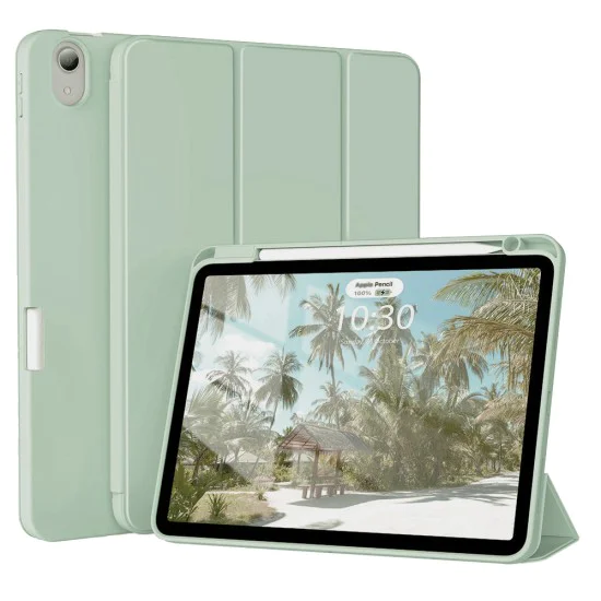 Калъф за iPad Air 4 (2020) / Air 5 (2022) - Flex Trifold - Matcha Green