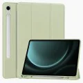 Калъф за Samsung Galaxy Tab S9 / S9 FE / S10 FE - Flex Trifold - Matcha Green