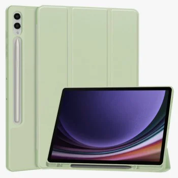 Калъф за Samsung Galaxy Tab S9 Plus / S10 Plus / S9 FE Plus / S10 FE Plus - Flex Trifold - Matcha Green