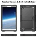 Калъф за Samsung Galaxy Tab A7 10.4 (2020 / 2022) + Протектор - Rugged TabShell - Черен