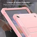 Калъф за Samsung Galaxy Tab A9 Plus + Протектор - Rugged TabShell - Rose Gold