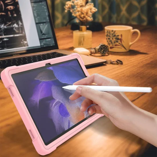 Калъф за Samsung Galaxy Tab A9 Plus + Протектор - Rugged TabShell - Rose Gold