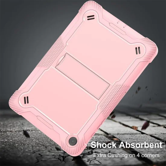 Калъф за Samsung Galaxy Tab A9 Plus + Протектор - Rugged TabShell - Rose Gold