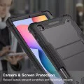 Калъф за Samsung Galaxy Tab S6 Lite 10.4 P610/P615 + Протектор - Rugged TabShell - Черен