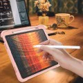 Калъф за iPad Air 13 (2024) + Протектор - Rugged TabShell - розово злато