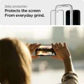 Протектор за iPhone 13 / iPhone 13 Pro / iPhone 14 - Spigen Glas.tR Align Master - Черен
