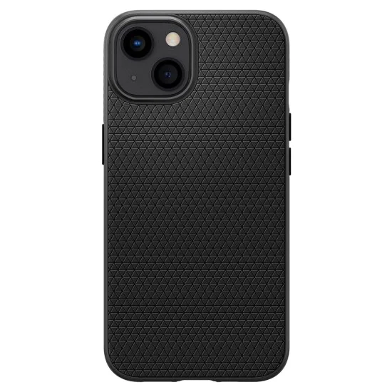 Калъф за iPhone 13 - Spigen Liquid Air - Matte Black