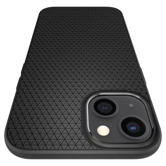 Калъф за iPhone 13 - Spigen Liquid Air - Matte Black