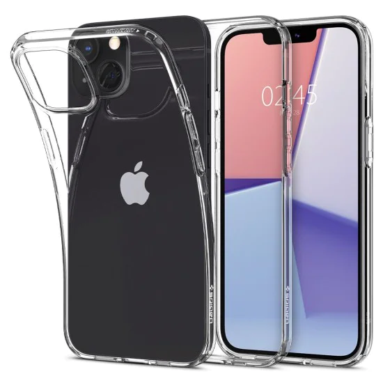 Калъф за iPhone 13 - Spigen Liquid Crystal - Clear