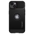 Калъф за iPhone 13 - Spigen - Rugged Armor - черен
