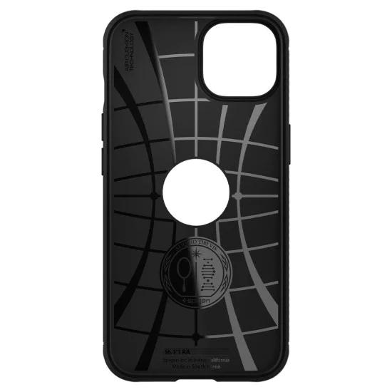 Калъф за iPhone 13 - Spigen - Rugged Armor - черен