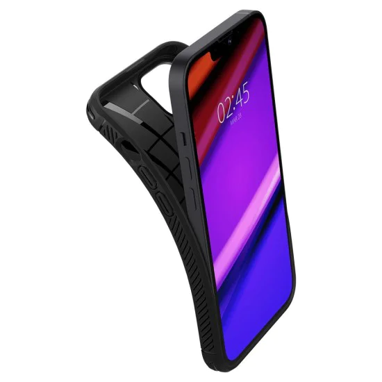 Калъф за iPhone 13 - Spigen - Rugged Armor - черен