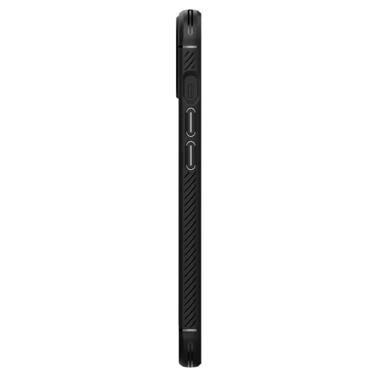 Калъф за iPhone 13 - Spigen - Rugged Armor - черен