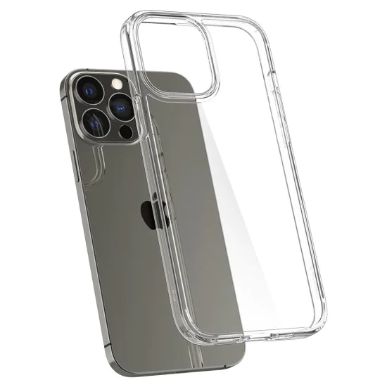 Калъф за iPhone 13 Pro Max - Spigen - Ultra Hybrid - Crystal Clear