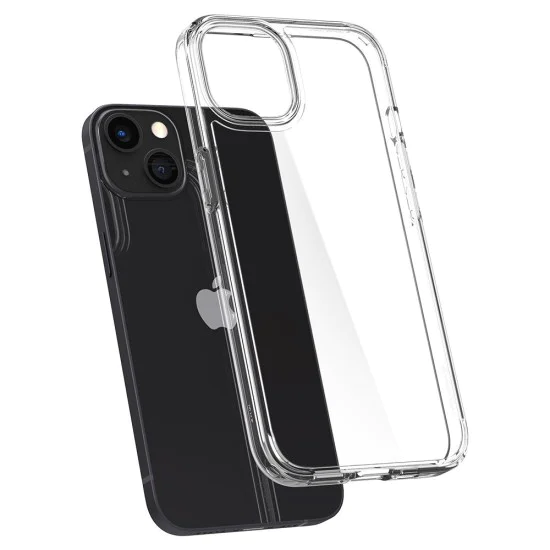 Калъф за iPhone 13 - Spigen - Ultra Hybrid - Crystal Clear