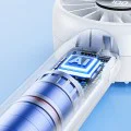 Преносим вентилатор с цифров дисплей - (CT-110) - зелен