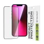 Протектор за iPhone 13 / iPhone 13 Pro / iPhone 14 - 111D Full Cover / Full Glue Glass - Черен