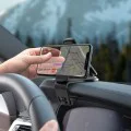 Baseus - Car Holder Big Mouth Pro (SUDZ-A01) - Clamp Grip for Dashboard - Черен