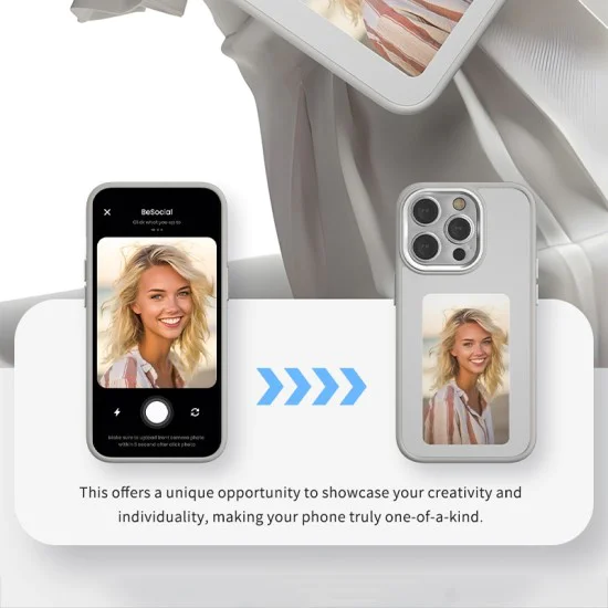 Калъф за iPhone 15 - SmartScreen NFC - Черен