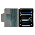 Калъф с клавиатура за iPad Pro 13 (2024) + Протектор - KeyTab Pro - черен