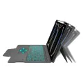 Калъф с клавиатура за iPad Pro 13 (2024) + Протектор - KeyTab Pro - черен