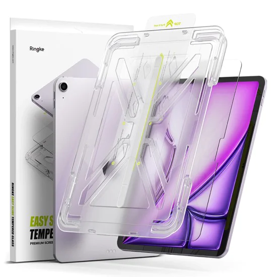 Протектор за iPad Air 13 (2024) - Ringke Easy Slide Tempered Glass - Clear