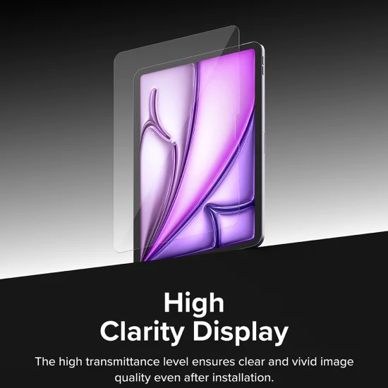 Протектор за iPad Air 13 (2024) - Ringke Easy Slide Tempered Glass - Clear