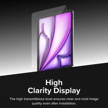 Протектор за iPad Air 11 (2024) - Ringke Easy Slide закалено стъкло - прозрачен