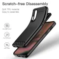 Калъф за OnePlus Nord 2 5G - Carbon Silicone - Черен
