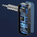 Bluetooth към жак аудио адаптер - Yesido (YAU25) - черен