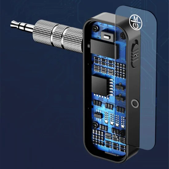 Bluetooth към жак аудио адаптер - Yesido (YAU25) - черен