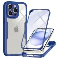 Калъф за iPhone 15 Pro + Протектор - ColorVerse 360 ​​Series - син