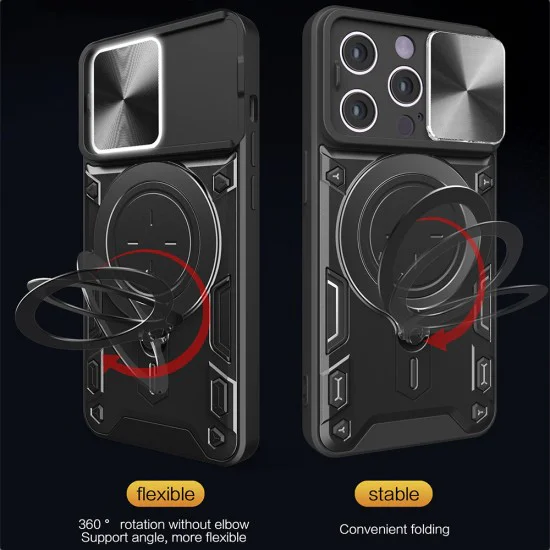 Калъф за iPhone 16 Pro Max - CamGuard Pro - Rose Gold