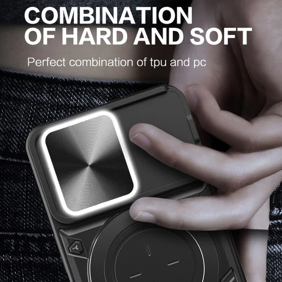 Калъф за iPhone 16 Pro Max - CamGuard Pro - Червен