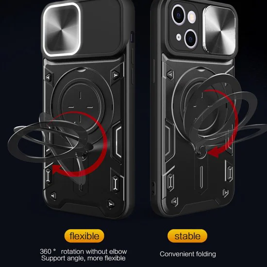 Калъф за iPhone 16 Plus - CamGuard Pro - Rose Gold