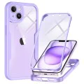 Калъф за iPhone 14 + калъф - Techsuit - ColorVerse 360 ​​Series - Лилав